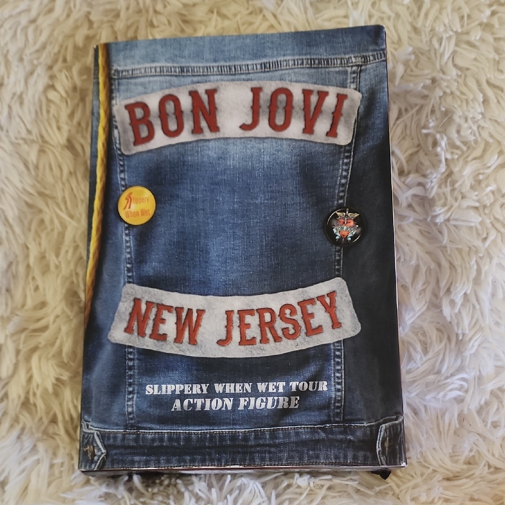 Bon Jovi New Jersey Action Figure Box